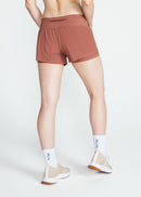Shorts Feminino Treino - Marrom