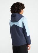 Jaqueta Bicolor Infantil - AZUL