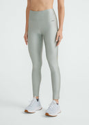 Calça Legging Feminina Básica Brilho - CINZA