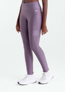 Calça Legging Feminina Bolsos Brilho - Lilas