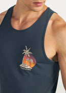 Regata Masculina Thermodry Solar - AZUL